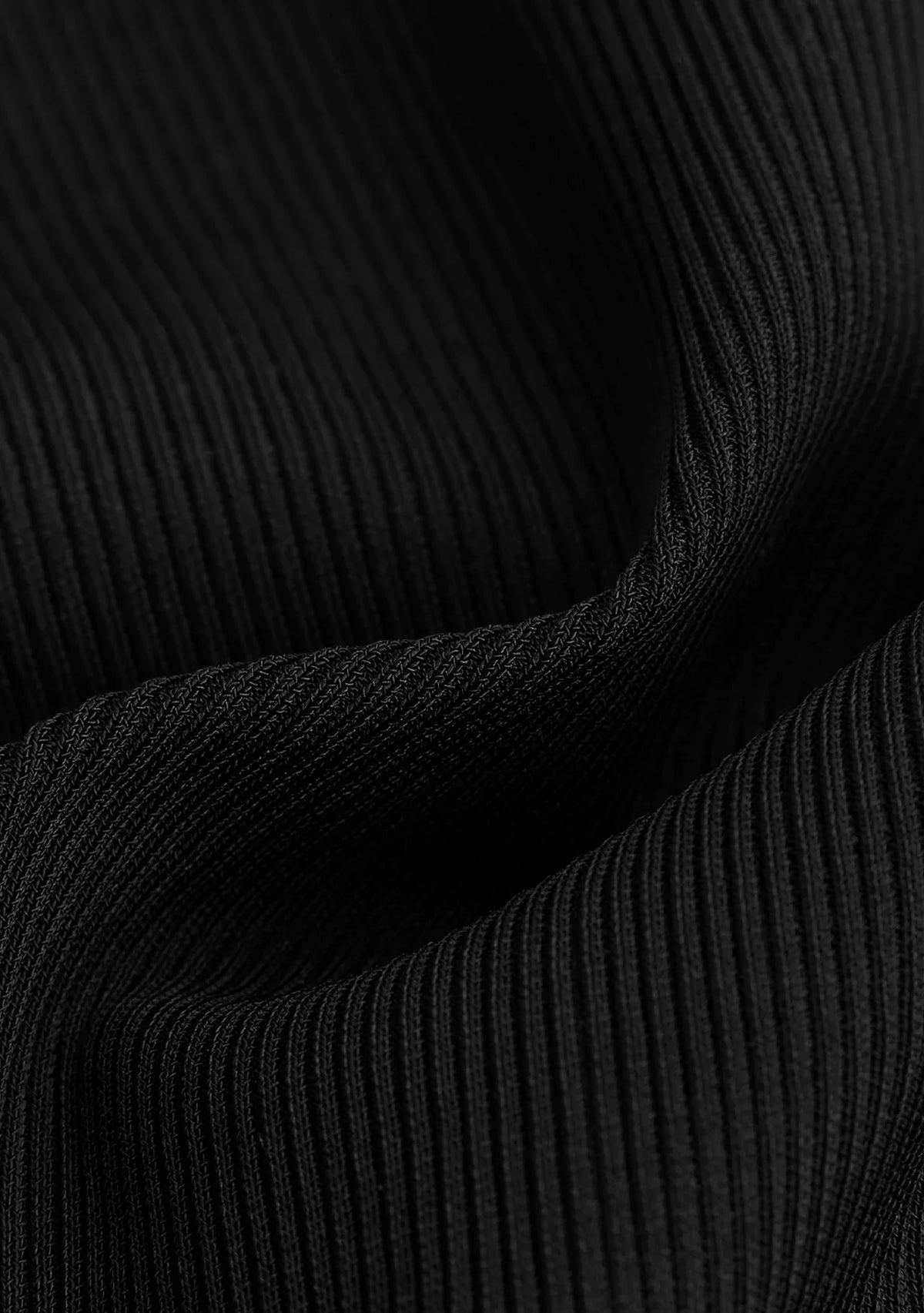 Chain-Trim Halter Bodysuit - fabric texture
