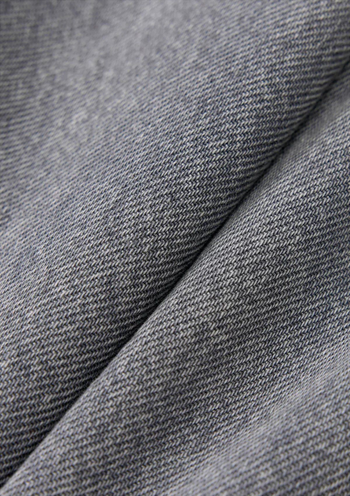 Zip-Hem Cargo Jeans - denim texture