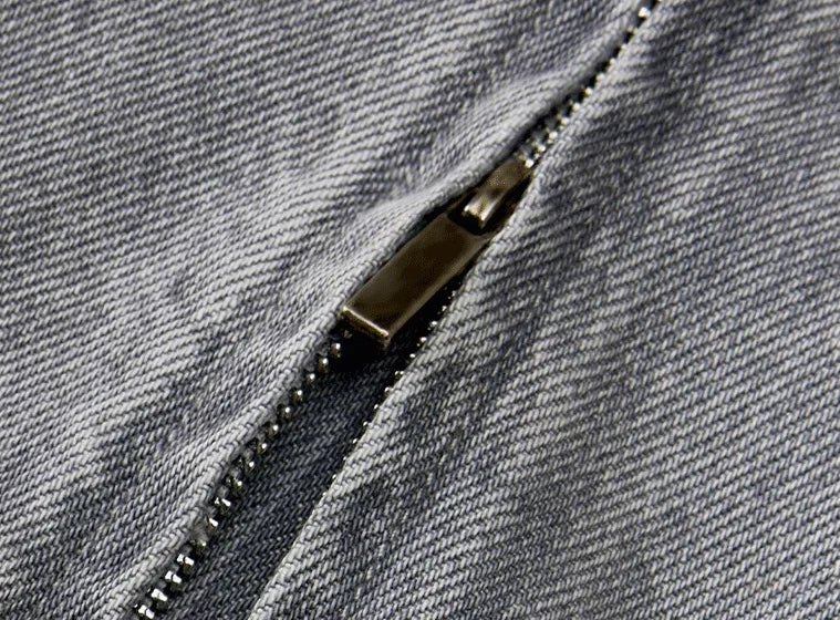Zip-Hem Cargo Jeans - adjustable rear leg zipper