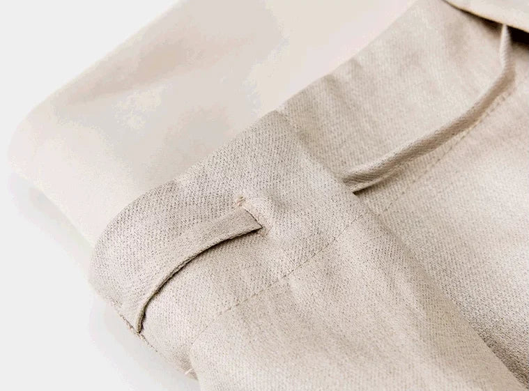 Drawstring Bubble Mini Skirt - knitted waistband detail
