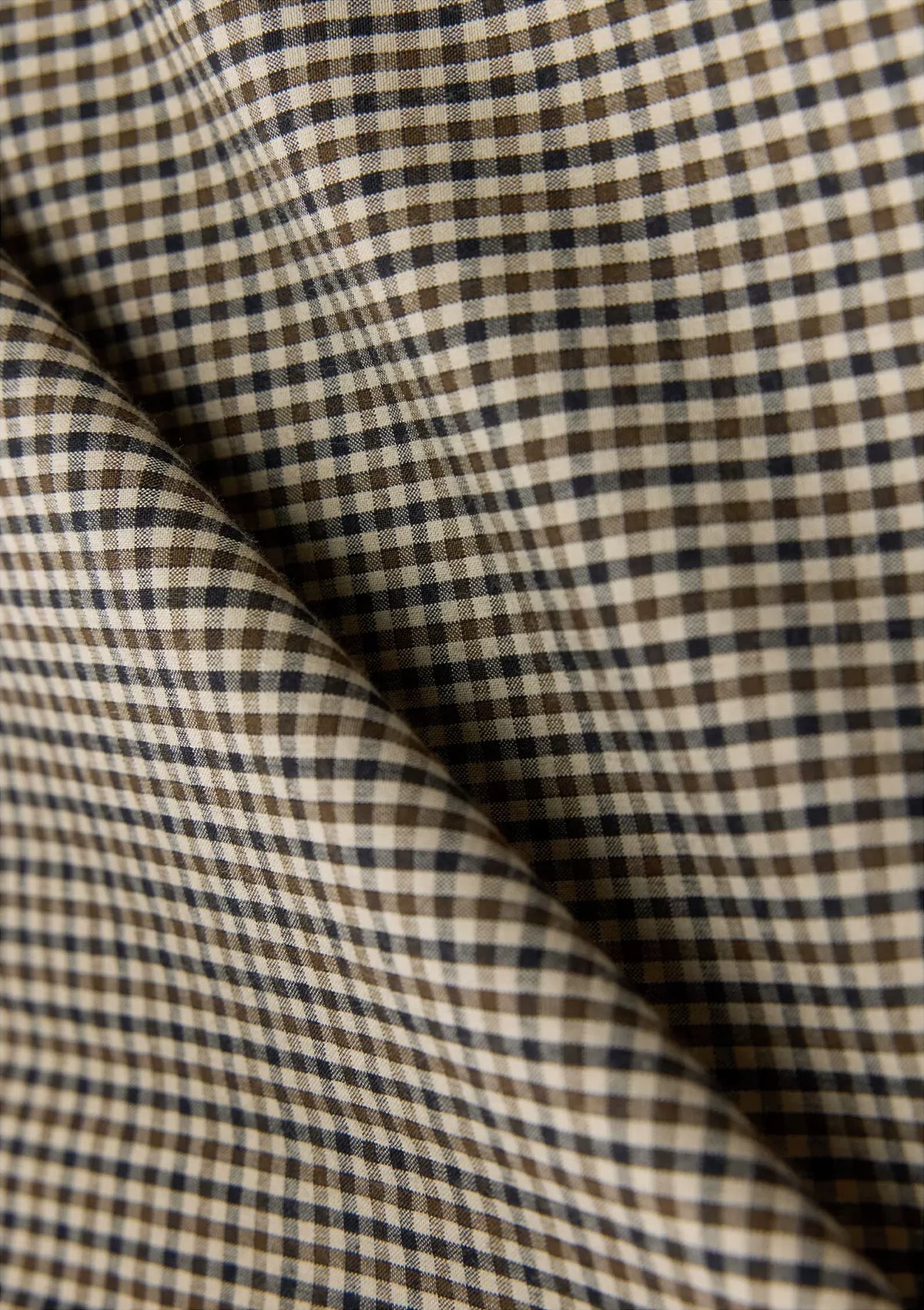 Embroidered Checked Wide-Leg Trousers - checked fabric texture