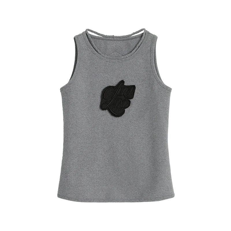 Cutout Logo Tank — product still life