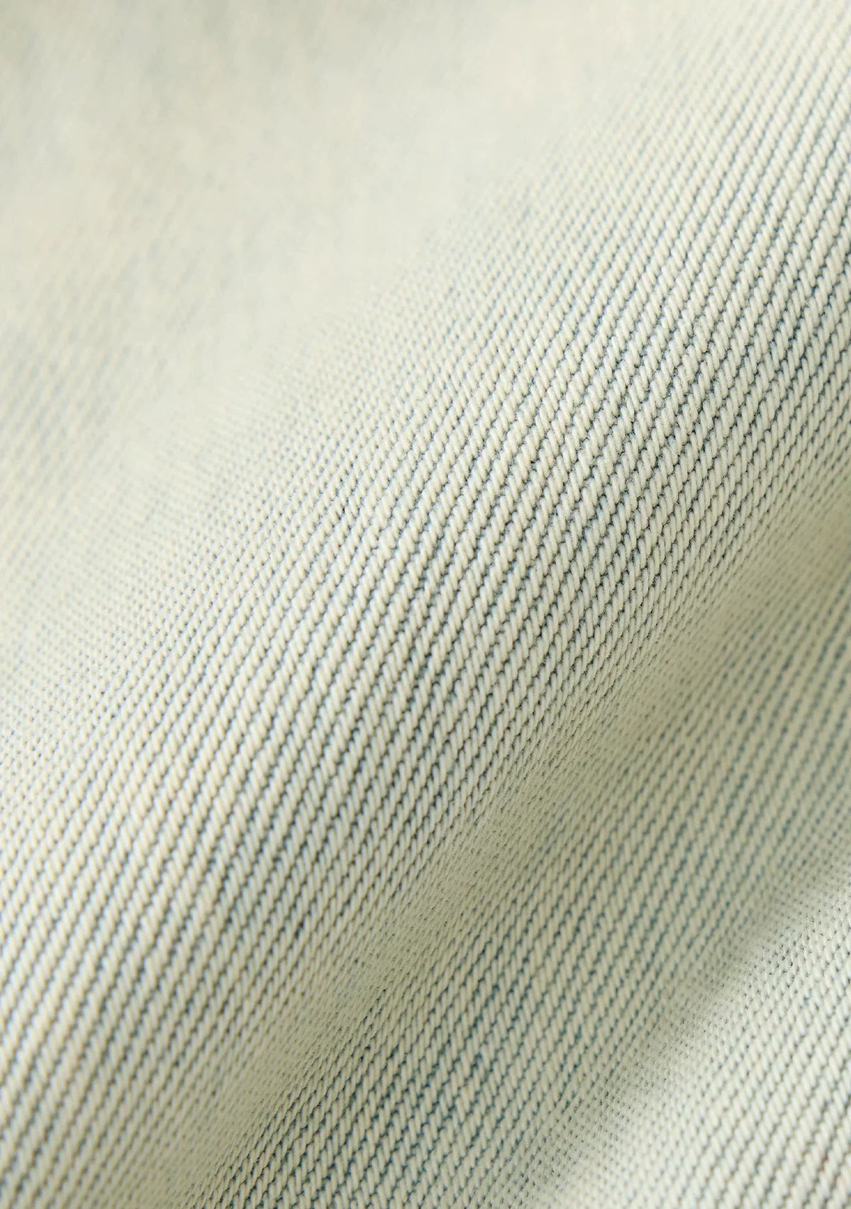 Vintage-Wash Wide-Leg Jeans - denim texture