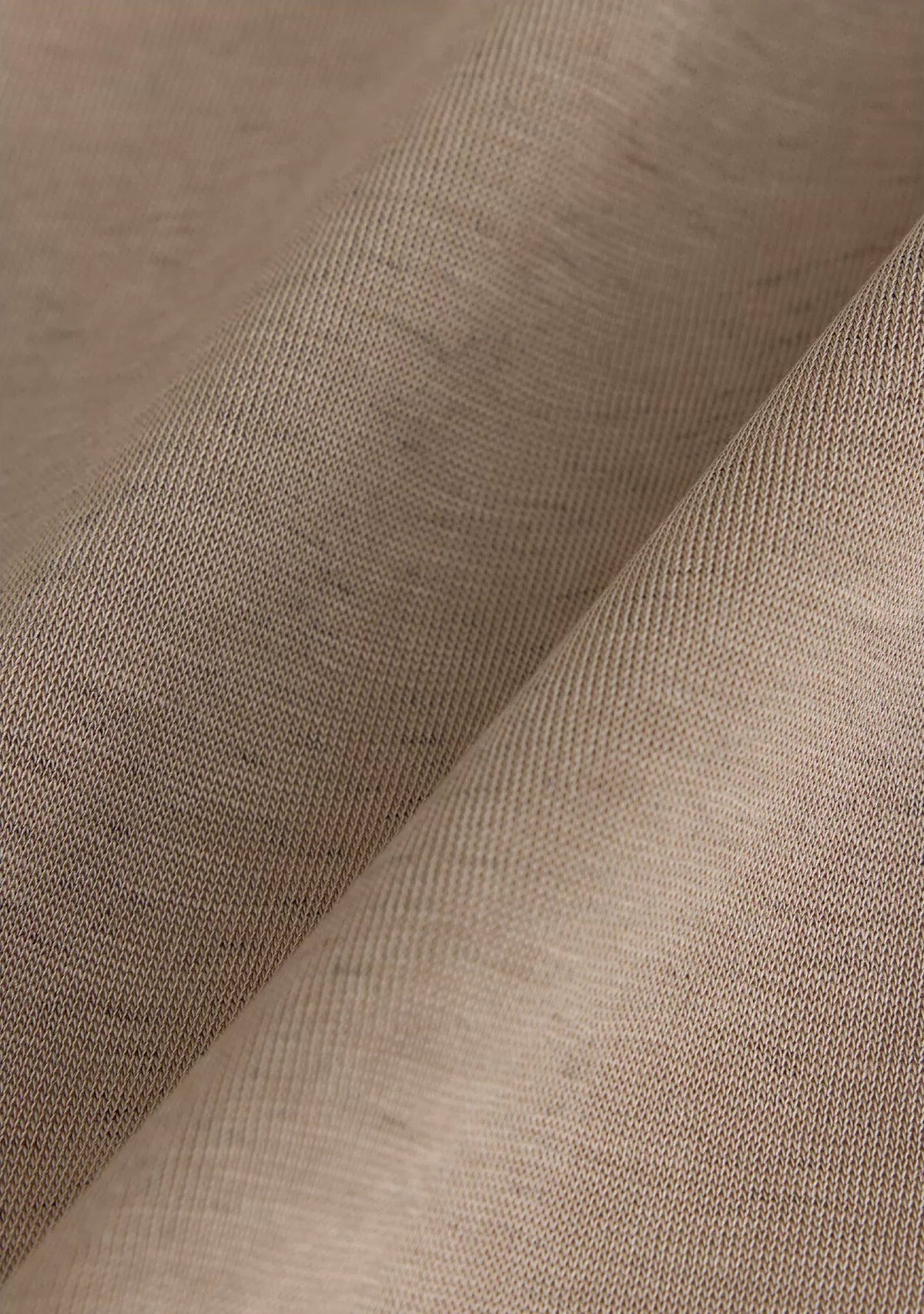 Layered Embroidered T-Shirt - fabric texture